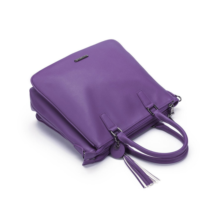 Namaste Satchel - Luxus kézimunka táska - lila Namaste Satchel - Luxus kézimunka táska - lila