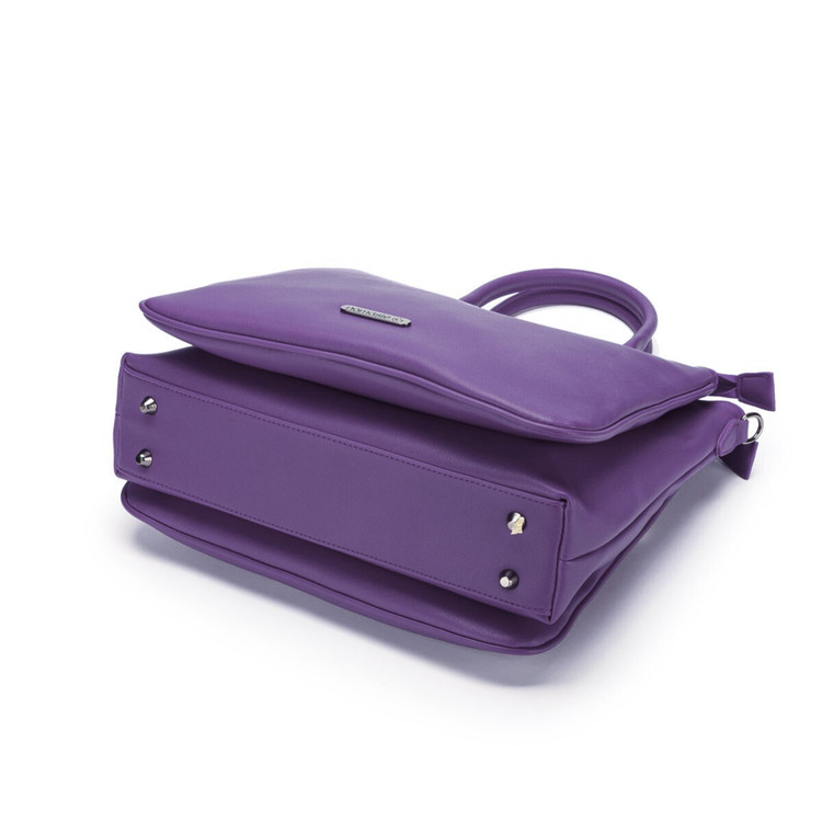 Namaste Satchel - Luxus kézimunka táska - lila Namaste Satchel - Luxus kézimunka táska - lila