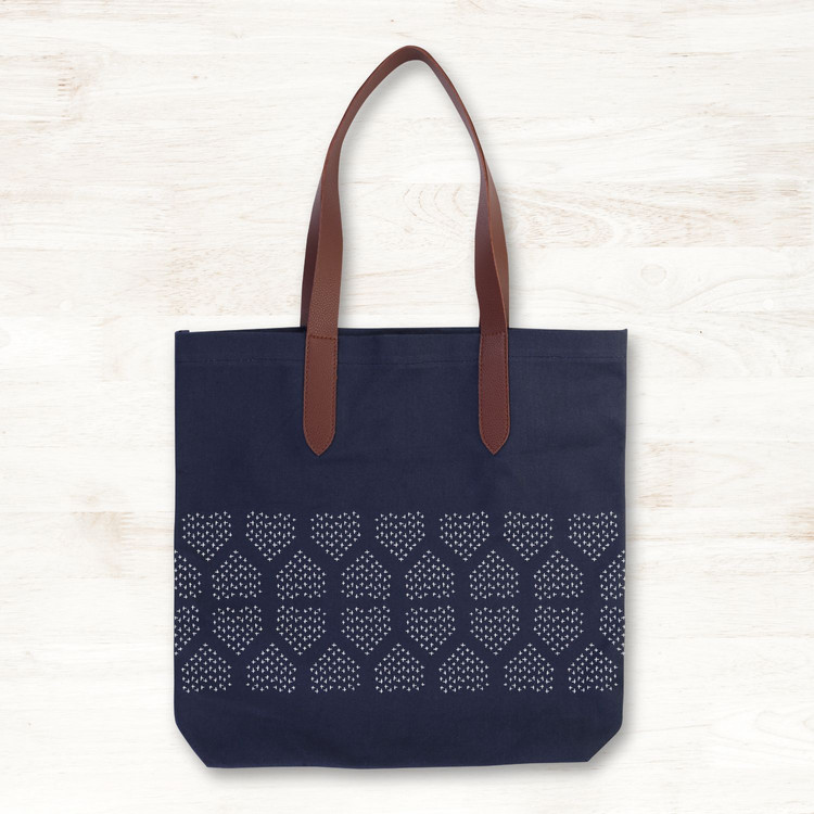 Restyle Sashiko hímzés sablon - Szív