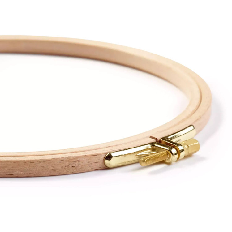 Prym Bükkfa hímzőkeret - kör alakú - 16cm