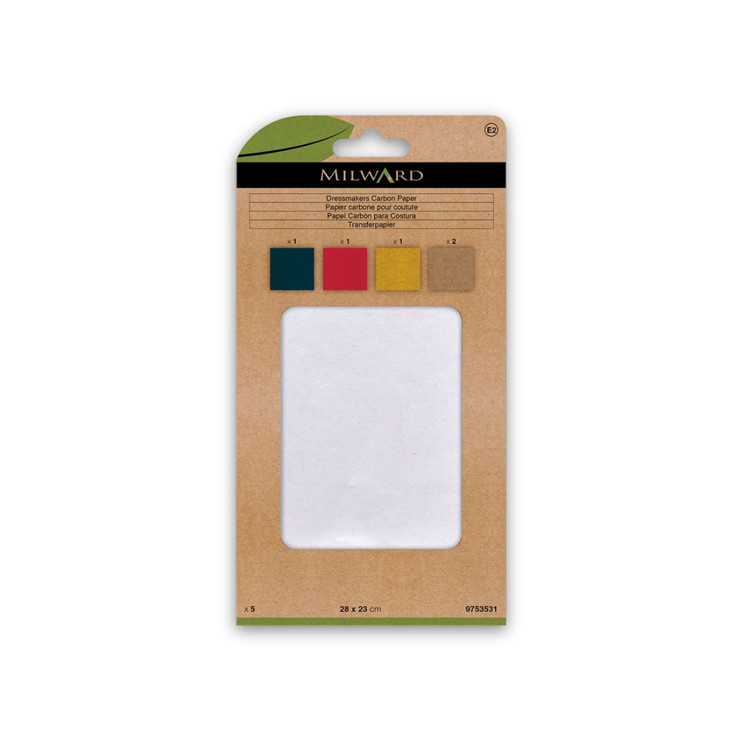 Milward hímzés minta másoló papír - 23x28cm - 5db