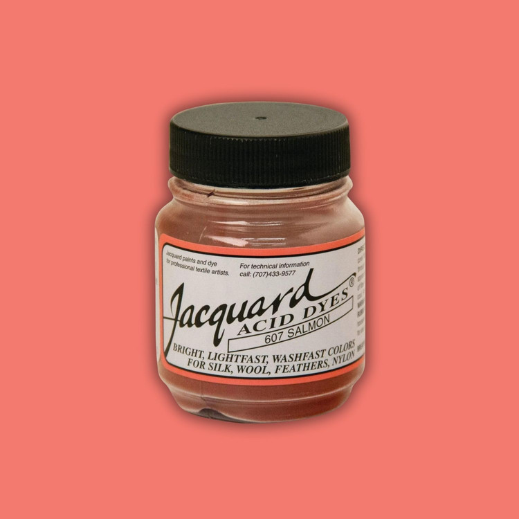 Jacquard Acid dye - 607 Salmon - lazacrózsaszín textil festék