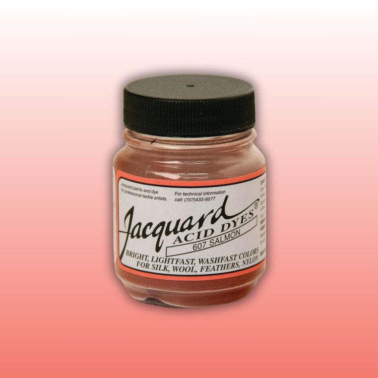 Jacquard Acid dye - 607 Salmon - lazacrózsaszín textil festék