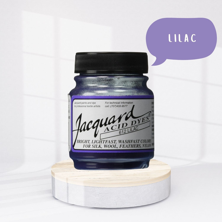 Jacquard Acid dye - 612 Lilac - lila textil festék