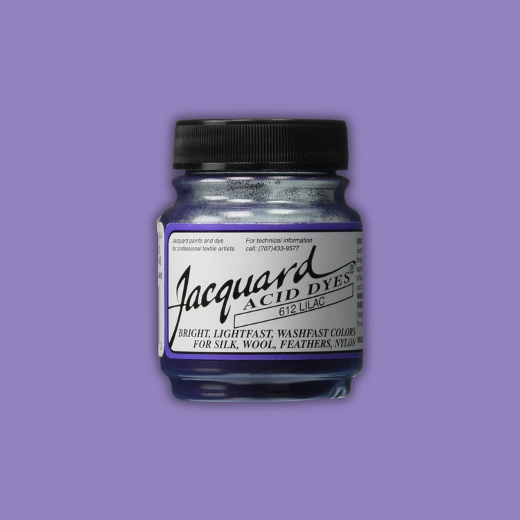 Jacquard Acid dye - 612 Lilac - lila textil festék