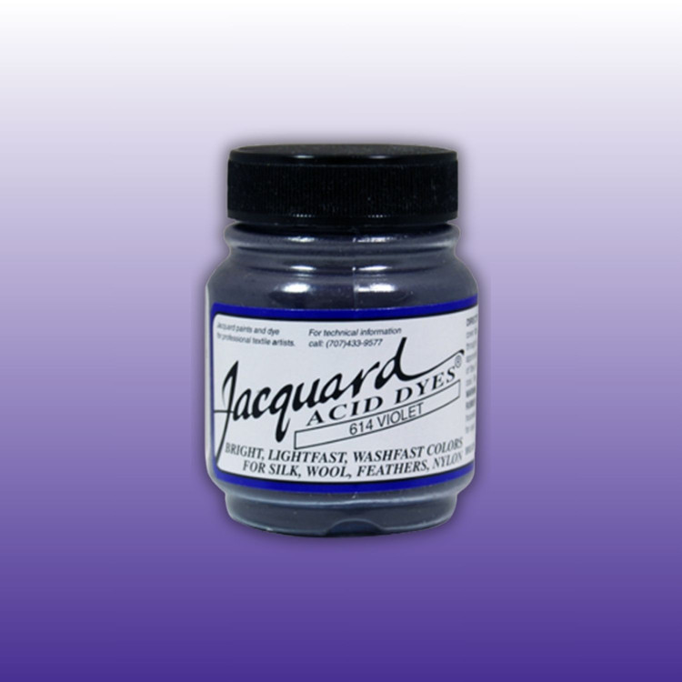 Jacquard Acid dye - 614 Violet - kékes lila textil festék Jacquard Acid dye - 614 Violet - kékes lila textil festék