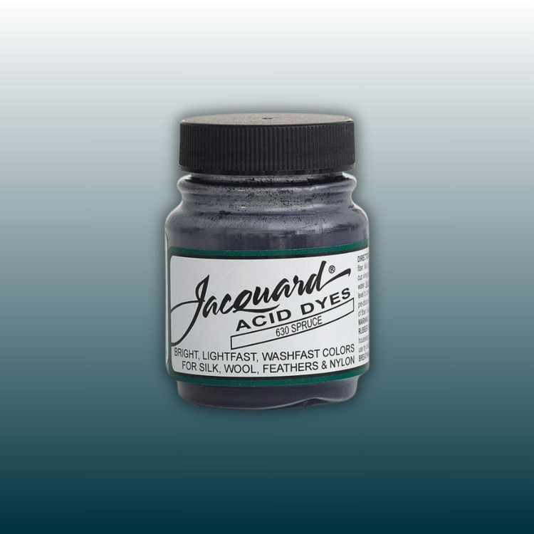 Jacquard Acid dye - 630 Spruce - fenyőzöld textil festék