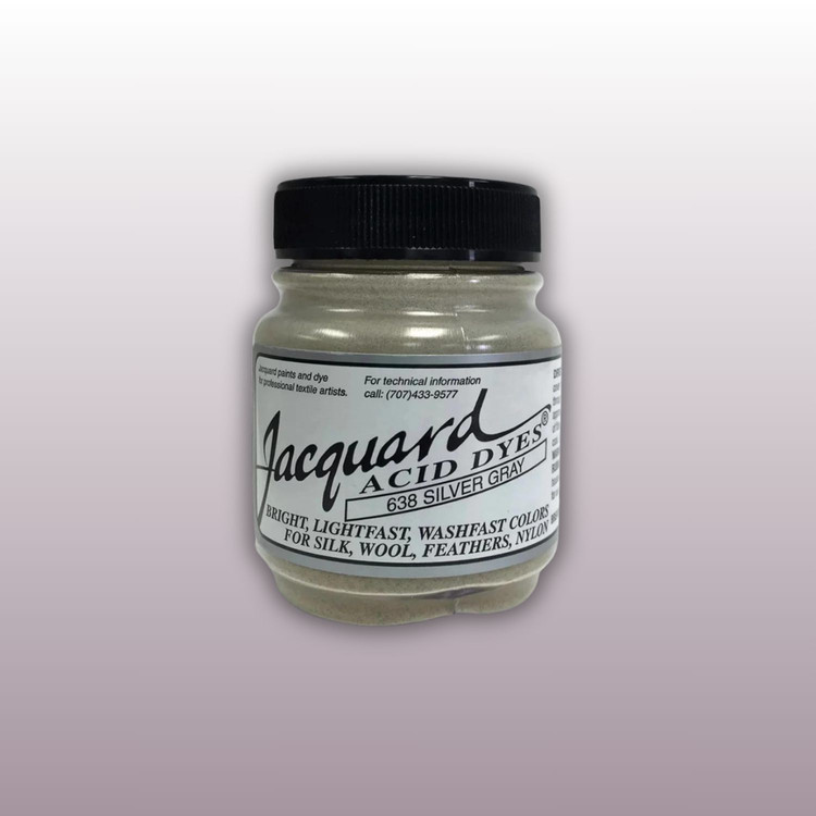 Jacquard Acid dye - 638 Silver Grey - ezüstszürke textil festék