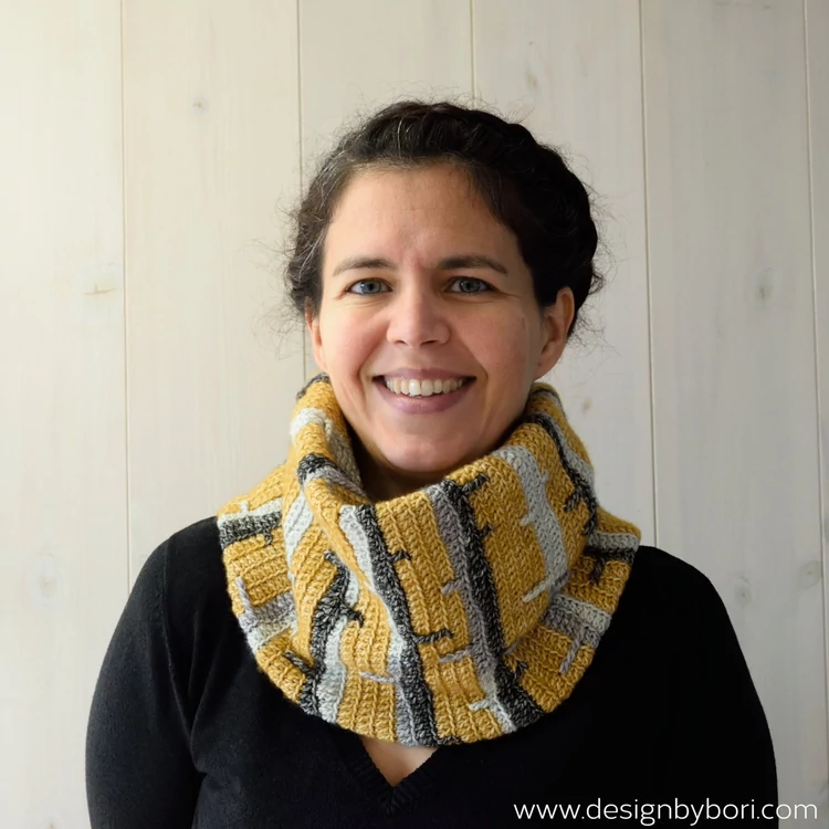 Deep Forest Cowl - crochet pattern - Őszi Erdő Sál - horgolásminta