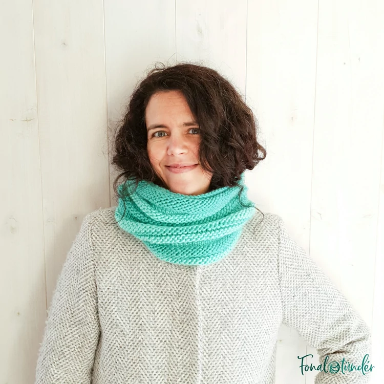 Namaste Cowl - knitting pattern - Namaste Körsál - kötésminta