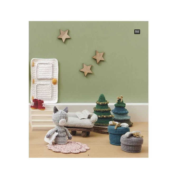 Rico Elf World - amigurumi crochet patterns - manós horgolásminták