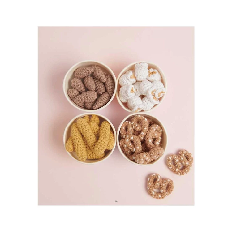 Rico Snacks - amigurumi crochet patterns - sütik és rágcsák horgolásmintái