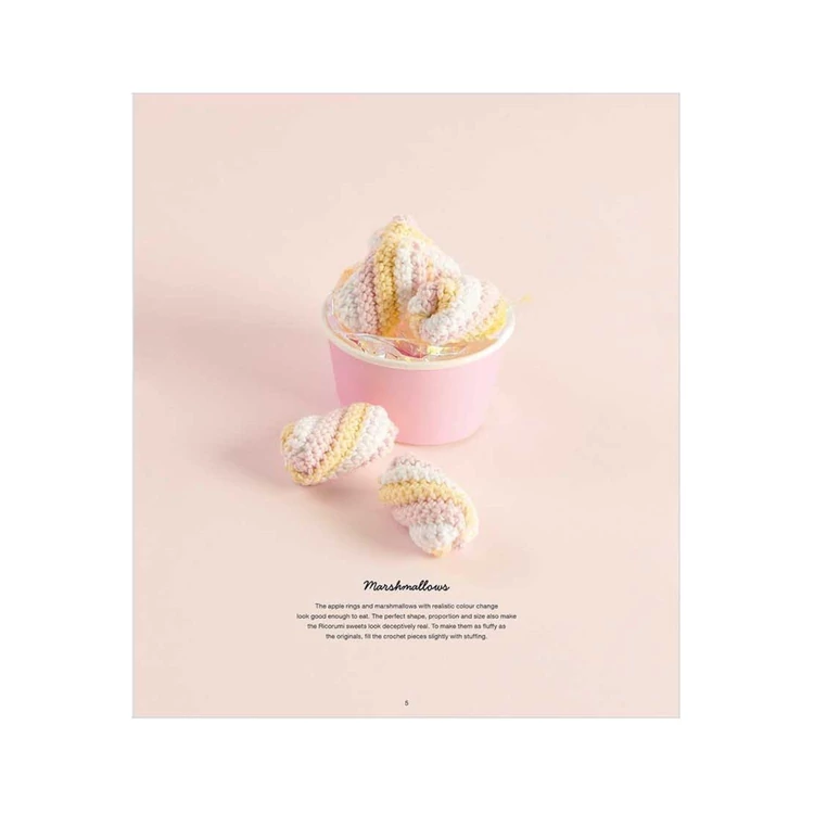 Rico Snacks - amigurumi crochet patterns - sütik és rágcsák horgolásmintái