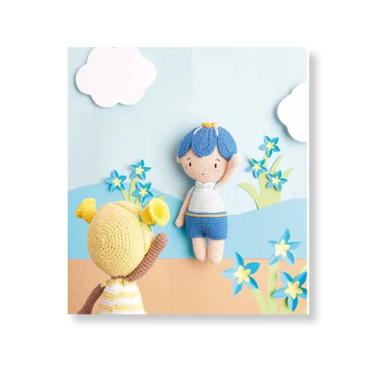 Rico Blooming Beauties - amigurumi crochet patterns - tavasztündérek horgolásmintái