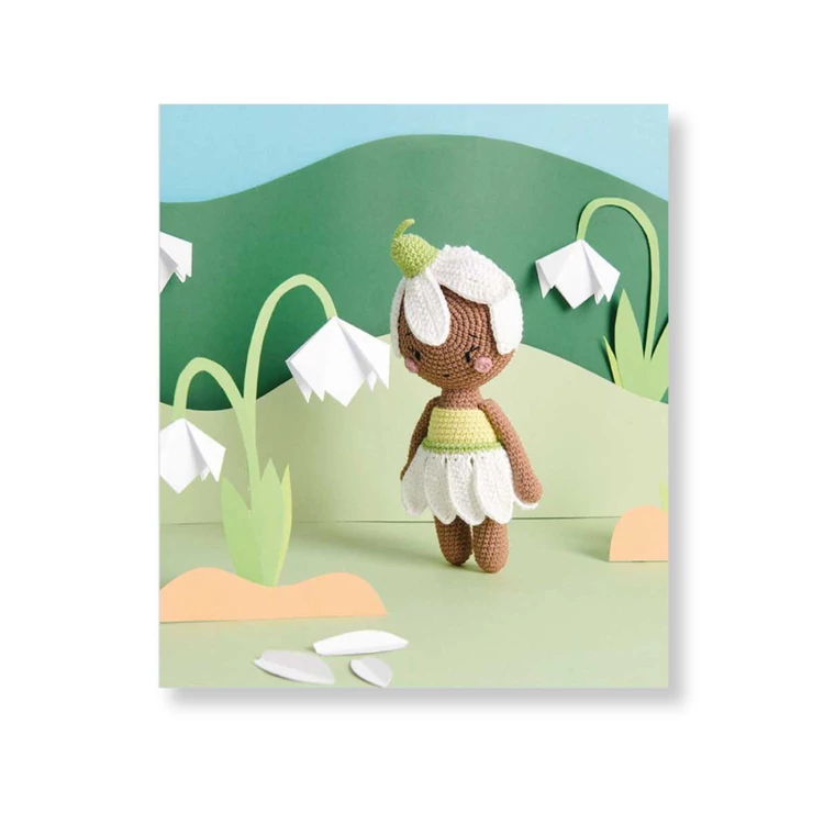 Rico Blooming Beauties - amigurumi crochet patterns - tavasztündérek horgolásmintái