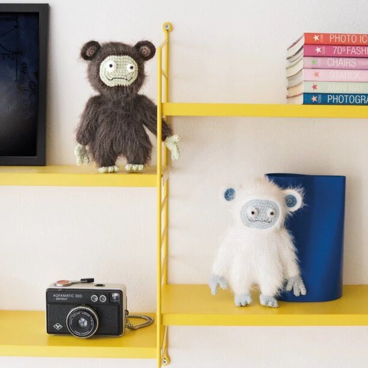 Rico Monsters Under My Bed - amigurumi patterns - amigurumi szörnyek amintafüzet