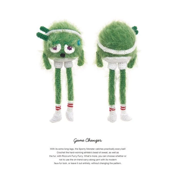 Rico Monsters Under My Bed - amigurumi patterns - amigurumi szörnyek amintafüzet