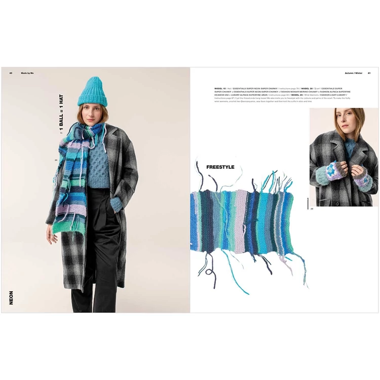 Rico Made by Me - Autumn / Winter Magazine - knitting, crocheting - Őszi téli magazin