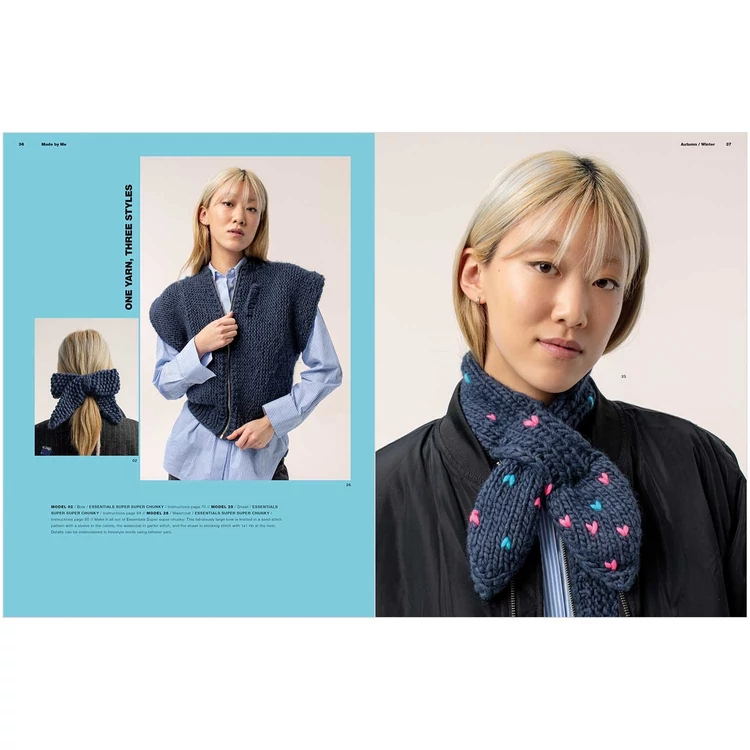 Rico Made by Me - Autumn / Winter Magazine - knitting, crocheting - Őszi téli magazin