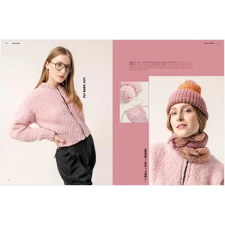 Rico Made by Me - Autumn / Winter Magazine - knitting, crocheting - Őszi téli magazin