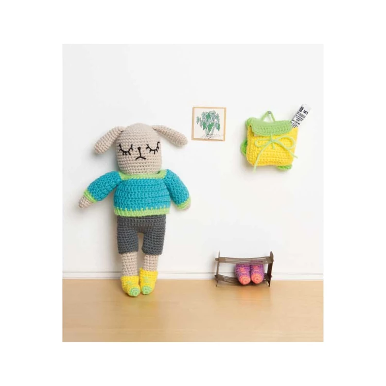 Rico Dress Me - amigurumi dress-up animals - crochet patterns - horgolásminták