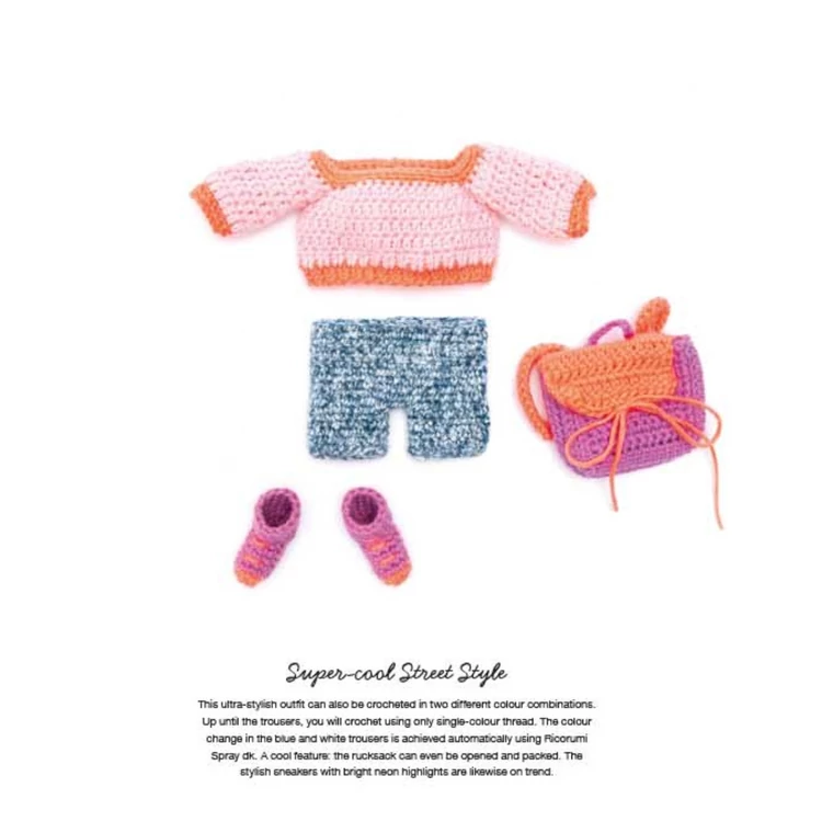 Rico Dress Me - amigurumi dress-up animals - crochet patterns - horgolásminták