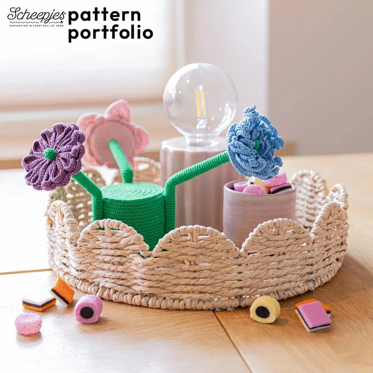 Scheepjes Pattern portfolio Maxi Sweet - 6 patterns - horgolásminták