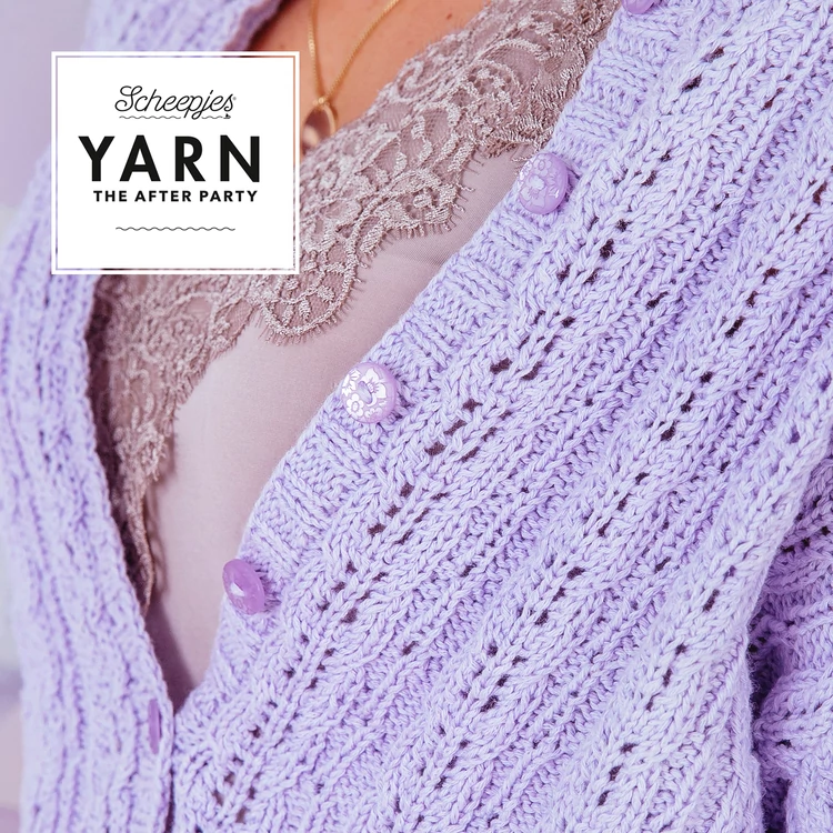 Scheepjes - Blossom Cardigan - Virágszirom Kardigán - kötésminta - knitting pattern