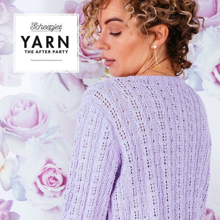 Scheepjes - Blossom Cardigan - Virágszirom Kardigán - kötésminta - knitting pattern