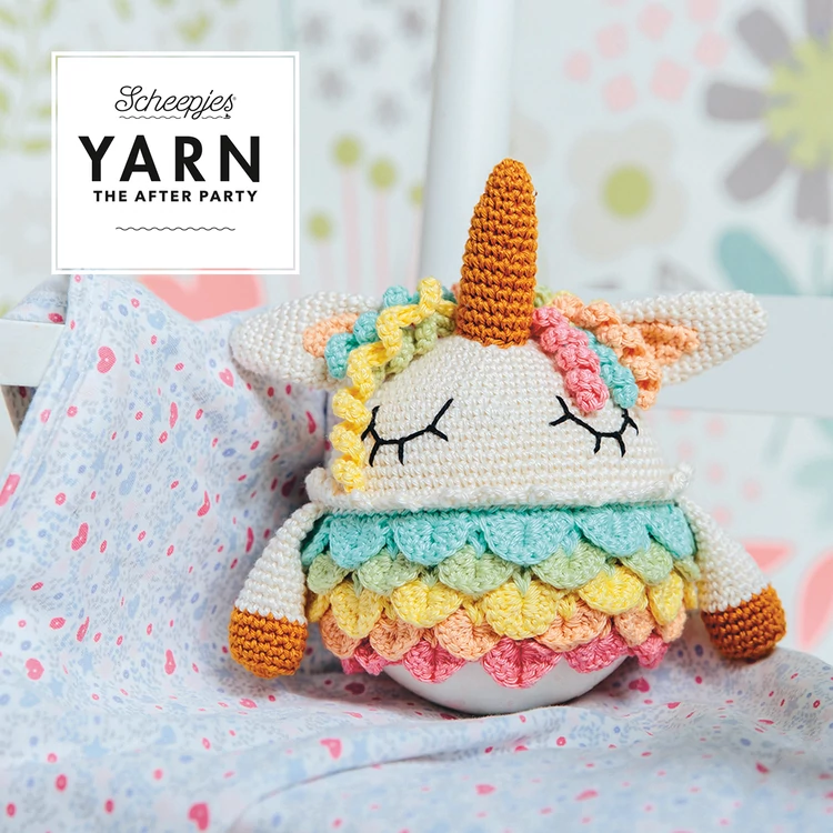 Scheepjes - Florance the Unicorn - Egyszarvú - horgolásminta - crochet pattern