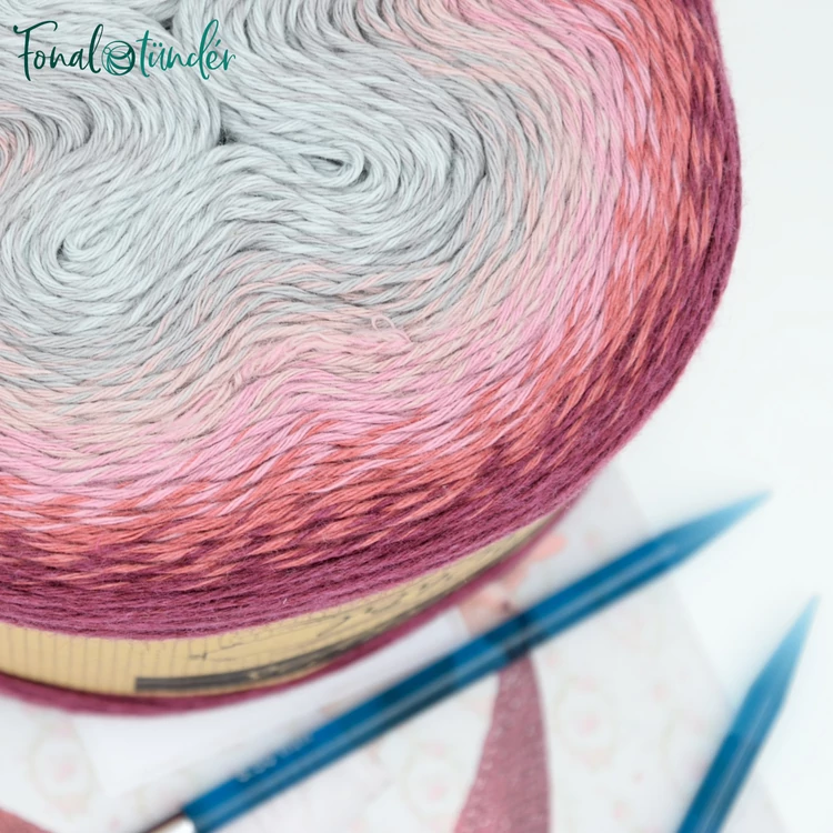 Scheepjes - Essence Shawl - Cseresznyéskert Vállkendő - kötésminta - knitting pattern