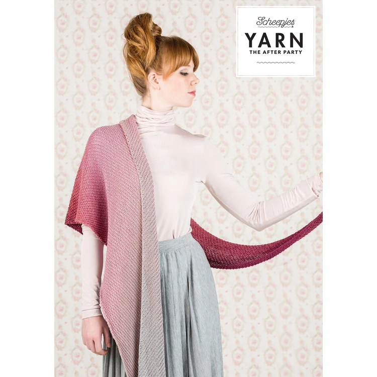 Scheepjes - Essence Shawl - Cseresznyéskert Vállkendő - kötésminta - knitting pattern
