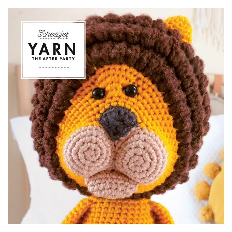 Scheepjes -Leroy-the Lion - Leroy az oroszlán - horgolásminta - crochet pattern - 2