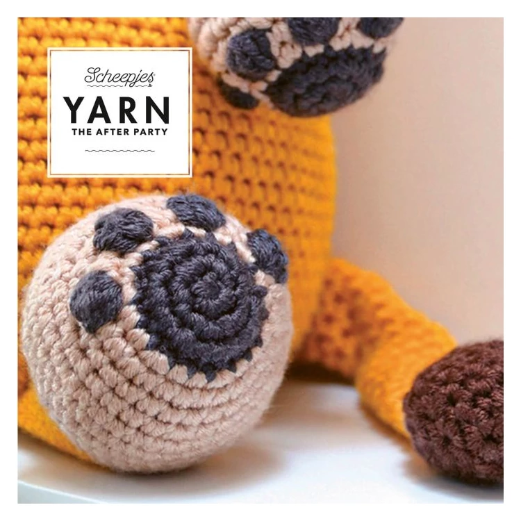 Scheepjes -Leroy-the Lion - Leroy az oroszlán - horgolásminta - crochet pattern - 4