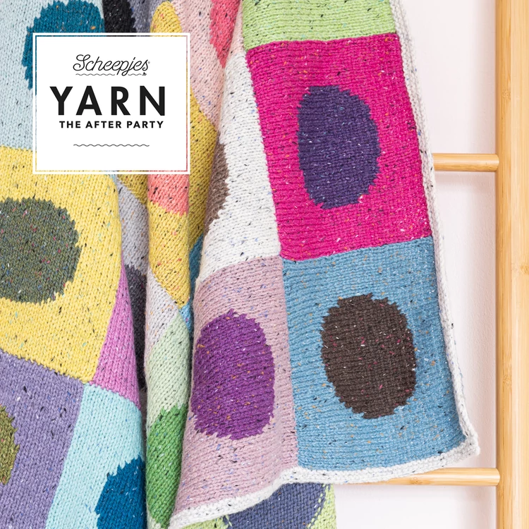 Scheepjes Whole Lot of Dots Blanket - kötésminta - knitting pattern - 01