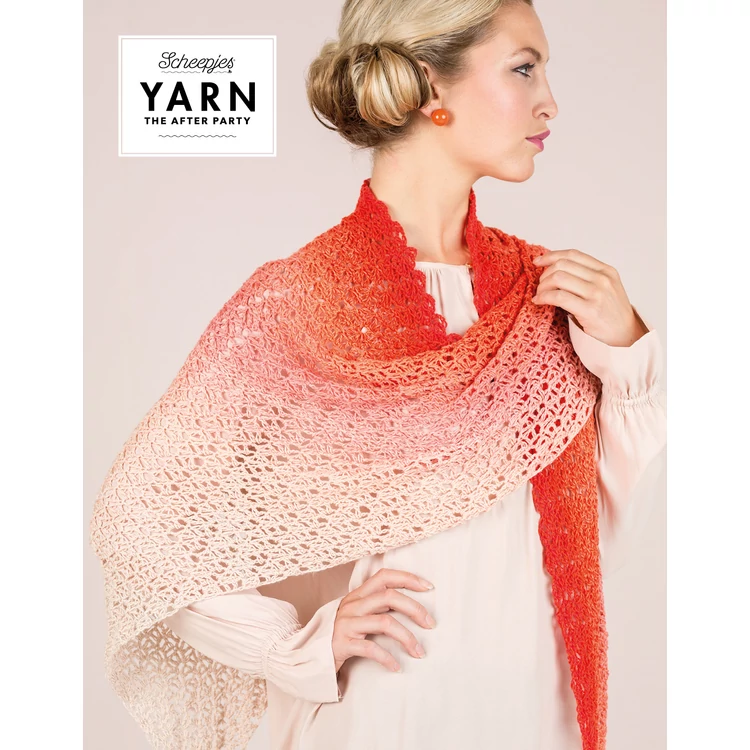Scheepjes - Dream Catcher Shawl - Álomfogó Vállkendő - horgolásminta - crochet pattern