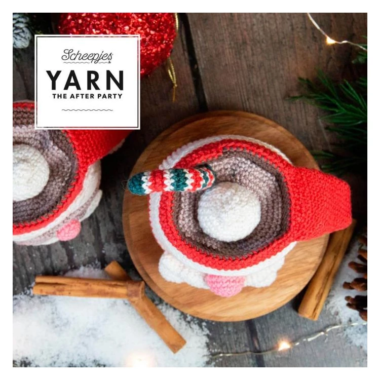 Scheepjes- Cup of Mr. Claus - Télapó Bögréje - horgolásminta - crochet pattern - 3