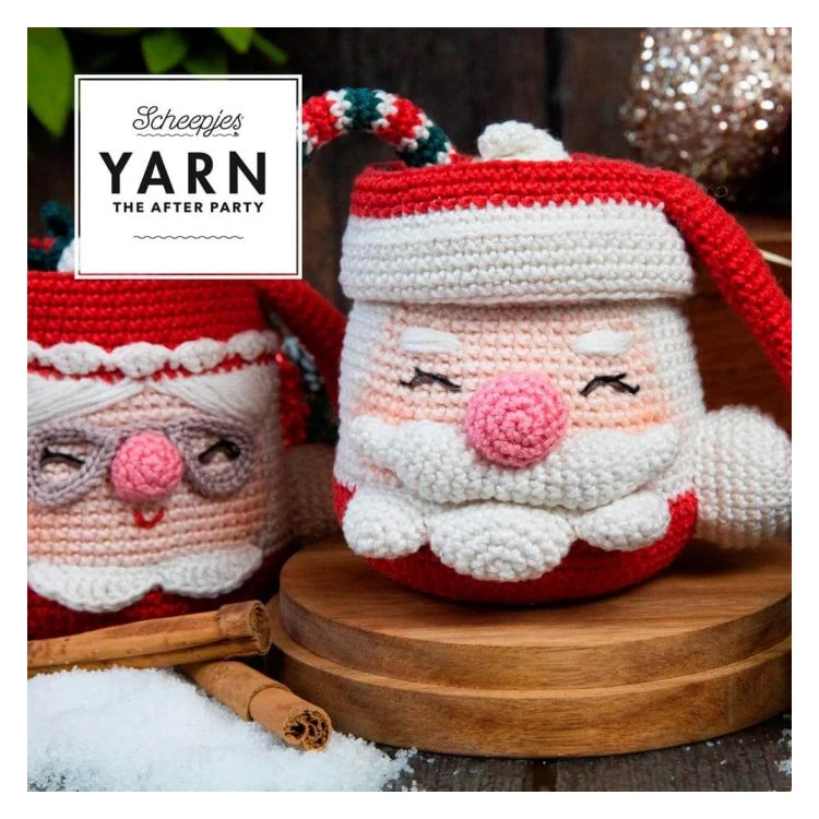 Scheepjes- Cup of Mr. Claus - Télapó Bögréje - horgolásminta - crochet pattern - 4