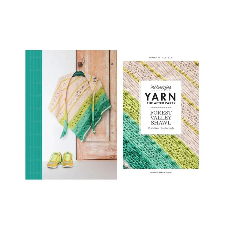 Scheepjes - Forest Valley Shawl - Vállkendő - horgolásminta - crochet pattern - 5