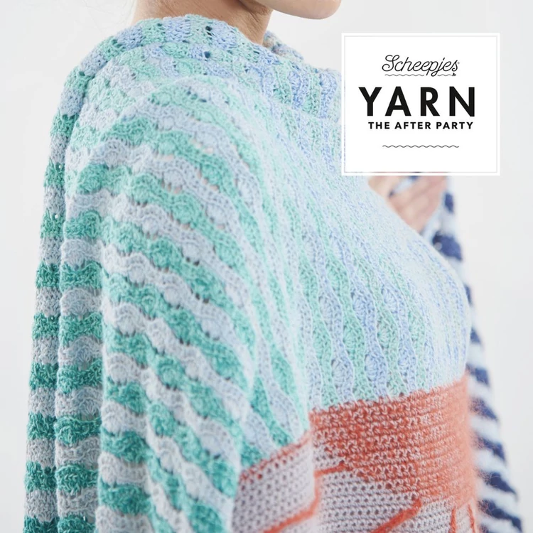 Scheepjes - Alto Mare Wrap - Vállkendő - horgolásminta - crochet pattern
