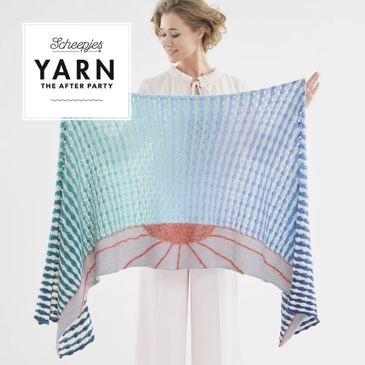 Scheepjes - Alto Mare Wrap - Vállkendő - horgolásminta - crochet pattern