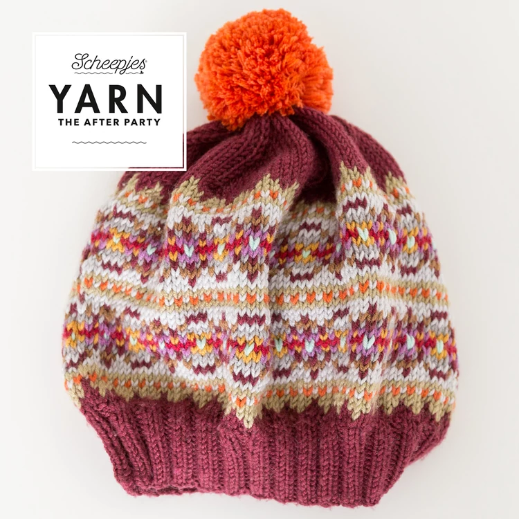 Scheepjes - Autumn Colours Bobble Hat - Norvég Sapka - kötésminta - knitting pattern