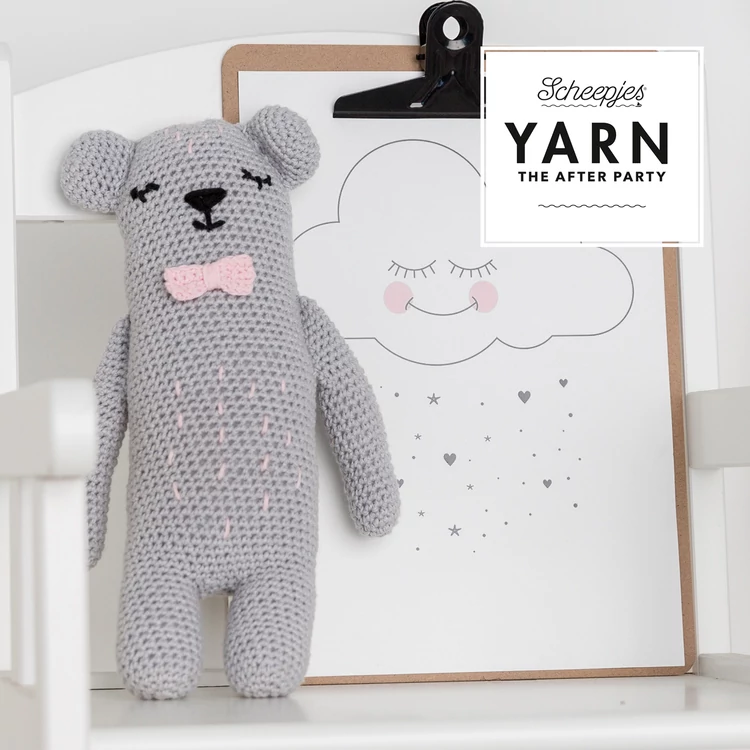Scheepjes - Woodland Friends Bear - Szundi Mackó - horgolásminta - crochet pattern