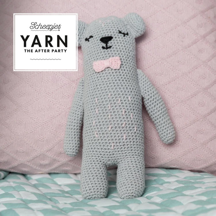 Scheepjes - Woodland Friends Bear - Szundi Mackó - horgolásminta - crochet pattern