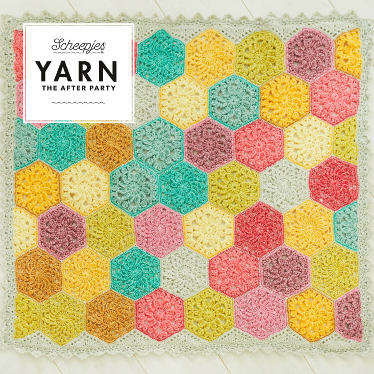 Scheepjes - Confetti Blanket - Konfetti Takaró - horgolásminta - crochet pattern