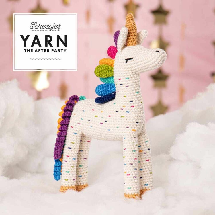 Scheepjes - Sparkle the Unicorn - Egyszarvú - horgolásminta - crochet pattern