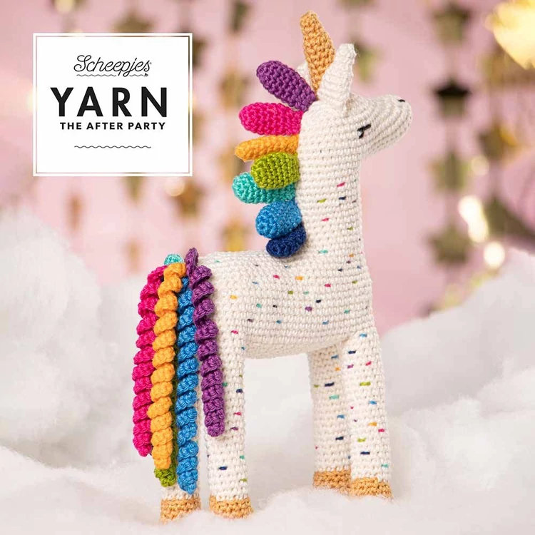 Scheepjes - Sparkle the Unicorn - Egyszarvú - horgolásminta - crochet pattern - 02