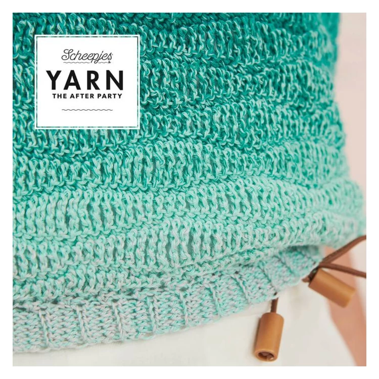 Scheepjes - Flowing Waves Top - Türkiz Tenger Top - horgolásminta - crochet pattern - Varga Bori