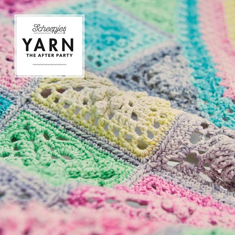 Scheepjes YTAP 77 - Arrow Baby Blanket -  Bébi takaró - horgolásminta - crochet pattern - 03