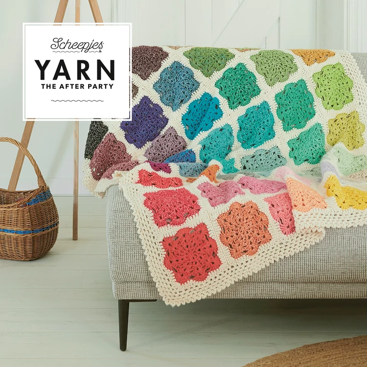 Scheepjes - Memory Throw Takaró - horgolásminta - crochet pattern